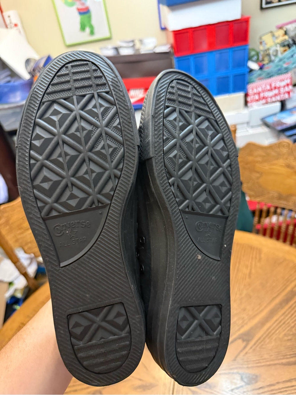 Converse Black Low-Top Canvas Sneakers - Picture 4 of 7